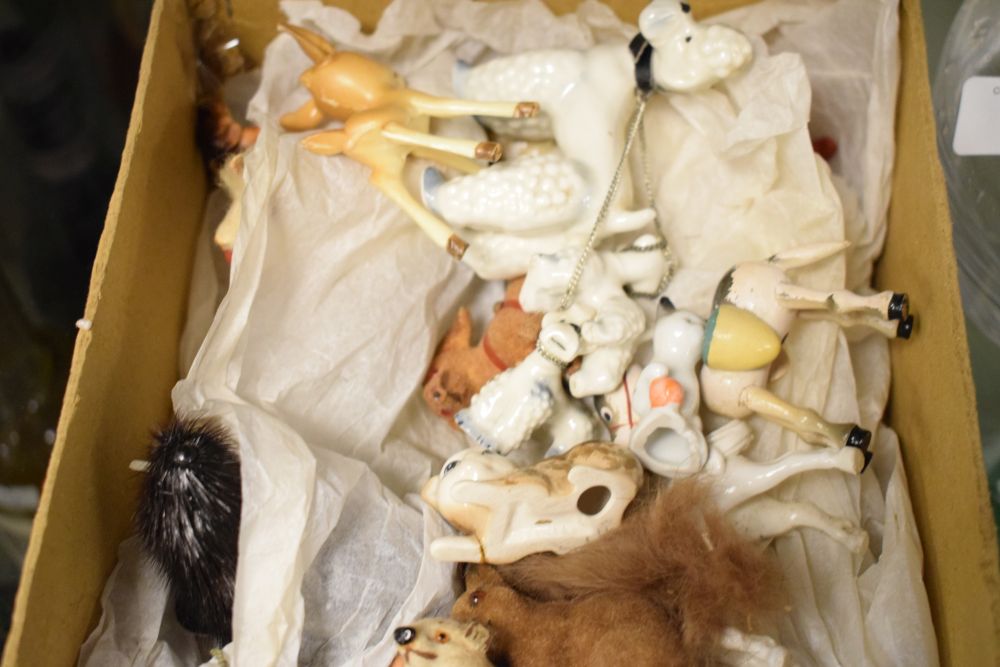 Quantity of various wooden, ceramics and other miniature animal figures to include Polar Bear, Deer, - Image 3 of 3