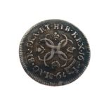 Coin - Charles II three pence coin, 1679