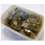 Coins - Quantity of Foreign coinage to include; USA Quarter Dollars and 10 cents, Australia, Canada,