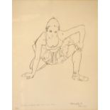 Tim Willoughby - Limited edition print - 'The Ballerina', with personal inscription and signed in