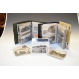 Postcards - Two albums of assorted cards to include; local interest (Clevedon, Portishead), etc,