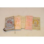 Five assorted late Victorian dance cards and programmes, to include; Holborn Cricket Club Fancy