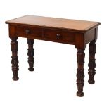 Victorian mahogany side table, 100cm wide