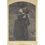 After Millais - Monochrome print, published by B. Brooks, The Strand London, 1880, 48cm x 31cm,