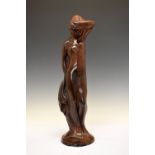 Priory Castings resin figure of a classical nude, 58cm high