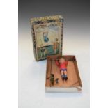 Kuramochi wonder acrobat Japanese clockwork toy, boxed