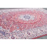 Large Eastern-style machine-made wool carpet, 294cm x 400cm