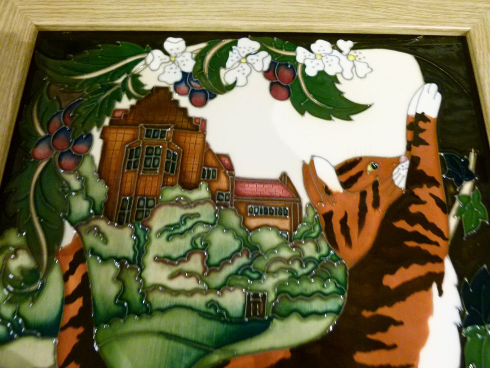 Moorcroft pottery 'Jock VI' pottery plaque, exclusive to Goviers of Sidmouth, designed by Rachel - Image 3 of 7