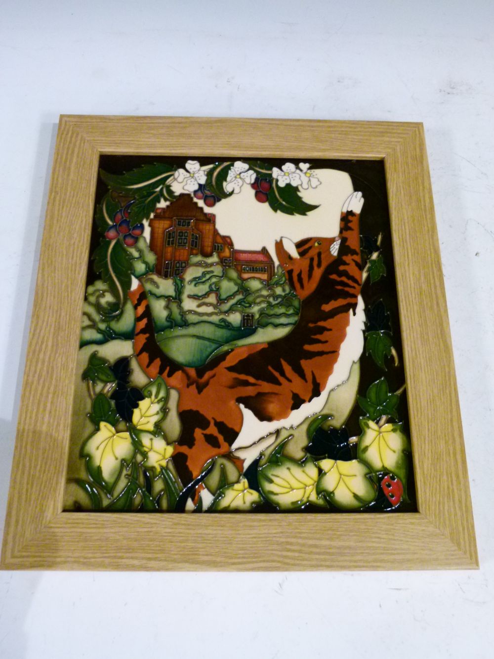 Moorcroft pottery 'Jock VI' pottery plaque, exclusive to Goviers of Sidmouth, designed by Rachel - Image 2 of 7