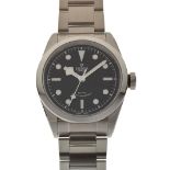 Tudor - Black Bay 41 stainless steel automatic wristwatch, ref. 79540, serial no: 1670485, black