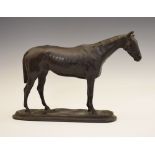 Pierre Lenordez, (1815-1892) - 19th Century French 'Animalier' bronze equestrian sculpture of a