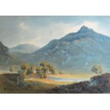 Hugh William 'Grecian' Williams (1773-1829) - Watercolour - 'Dundrum, Perthshire', signed and titled