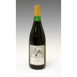 Wines & Spirits - Bottle of Cote Rotie, Rhone 1975 with a Berry Bros & Rudd label (1) Condition:
