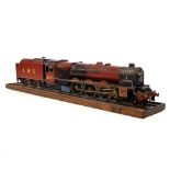 Railway Interest - 2 1/2 inch gauge live steam model of a London, Midland and Scottish (LMS) 4-6-2