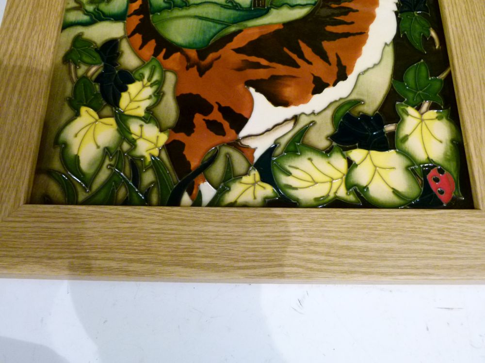 Moorcroft pottery 'Jock VI' pottery plaque, exclusive to Goviers of Sidmouth, designed by Rachel - Image 4 of 7