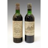 Wines & Spirits - Bottle of Chateau Gloria, St Julien 1966, together with a bottle of Chateau