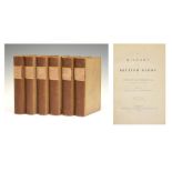 Books - Morris, Reverend F. O., BA, A History of British Birds, 6 vols, Groombridge & Sons,