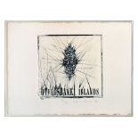 Dieter Roth (1930-1998) - Limited edition etching - 'Daler Islands', No.60/100, signed in pencil and