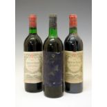 Wines & Spirits - Three bottles of Pomerol consisting of Chateau Gazin 1979, Chateau Gazin 1981, and