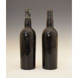 Wines & Spirits - Two bottles of Dow's 1960 Vintage Port (2) Condition: Seals appear good, levels