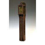 Late 19th or early 20th Century Japanese Shaku-dokei clock, late Edo or Meiji period, having a