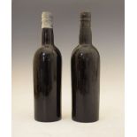 Wines & Spirits - Two bottles of Dow's 1960 Vintage Port (2) Condition: One bottle shows corrosion