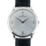 Jaeger - LeCoultre - Gentleman's Master Control Ultra-Thin manual wind stainless steel wristwatch,