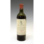 Wines & Spirits - Bottle of Grand Vin de Chateaux Latour, Pauillac-Medoc 1953 (1) Condition: Some