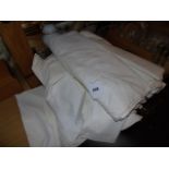 LARGE COLLECTION OF LINEN, PILLOW CASES ETC. EST [£10-£20]