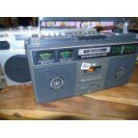 TWO RETRO RADIO CASSETTE PLAYERS EST [£10- £20]