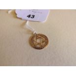 14CT PENDANT 1.8 GRAMS EST [£25-£50]