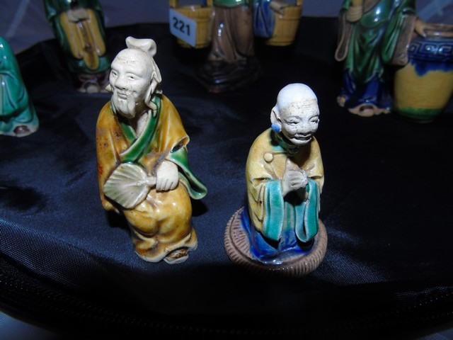 SELECTION OF 6 CHINESE MUD MAN FIGURES EST [£40-£80] - Image 4 of 5