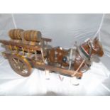 CHINA CLYDESDALE HORSE & CART EST [£10- £20]
