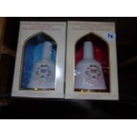 TWO BELLS WHISKY DECANTERS OF PRINCE HENRY & WILLS 50 CL EST [£20- £30]