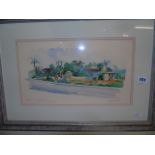 WATER COLOUR SKEGNESS 1994 SIGNED WALTER KERSHAW EST [£20- £40]