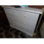 2 OVER 2 PINE CHEST OF DRAWERS EST [£40-£60]