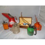 TEXACO OIL CAN & OTHER ITEMS EST [£ 15- £30]