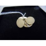 9CT GOLD CUFFLINKS 8.6GRMS EST [£80-£120]