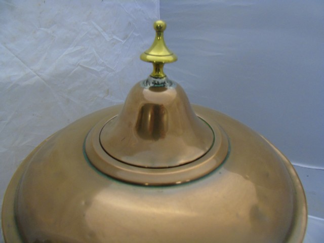 COPPER AND BRASS TEA URN EST [£20-£40] - Image 3 of 4