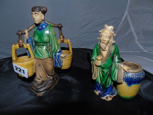 SELECTION OF 6 CHINESE MUD MAN FIGURES EST [£40-£80] - Image 2 of 5