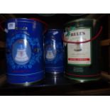 BELLS WHISKY DECANTERS, THE QUEEN MOTHER & CHRISTMAS 1989 EST [£25- £30]