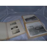 TWO ALBUMS OF EARLY 20thC FISHING BOAT PHOTOGRAPHS EST [£20- £40]