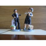 ROYAL DOULTON FIGURES OF THE PEARLY BOY & GIRL EST [£50- £70]