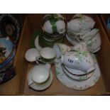 TWO CHINA TEA SETS STANLEY & NEW CHELSEA EST [£10-£15]