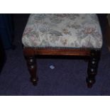 VICTORIAN PINE STOOL [£12- £25]