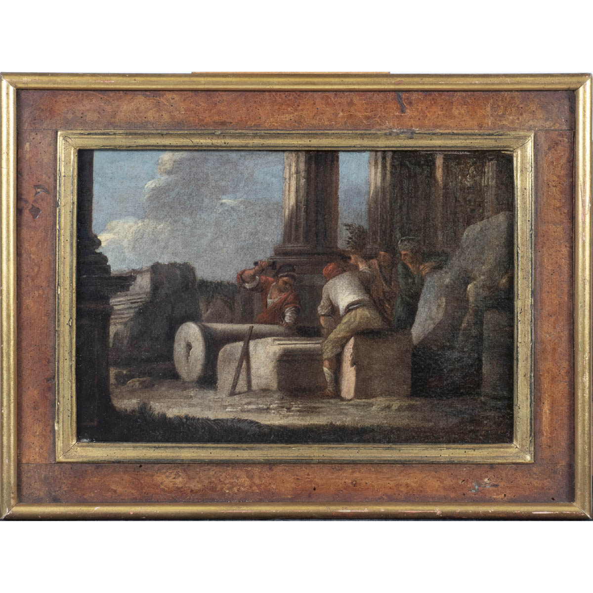 Giovanni Ghisolfi Milano 1623 - 1683 21x31 cm.