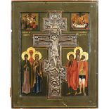 Icon depicting "La deposizione di Cristo dalla croce e nel sepolcro"