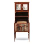 Small mahogany library France, 19th-20th century 108x41x35 cm.