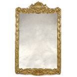 Giltwood mirror 19th-20th century 180x110 cm.