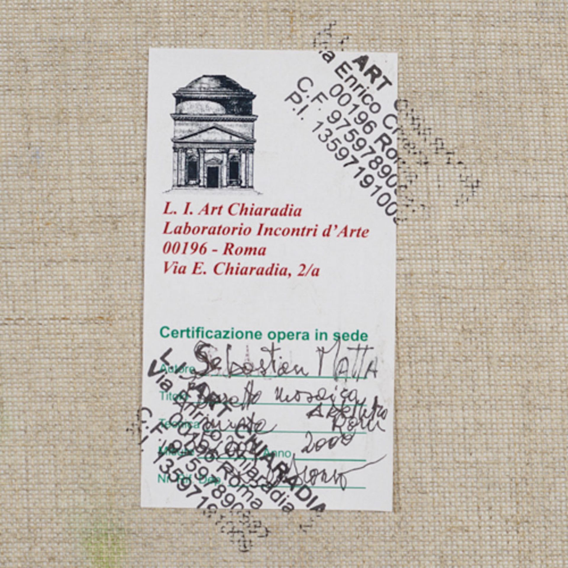 Sebastian Matta Santiago del Cile, 1911 - Civitavecchia, 2002 34x205 cm. - Image 4 of 5